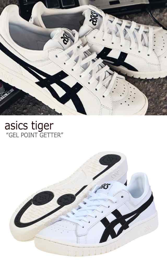 アシックス スニーカー Asics アシックスタイガー ゲル ポイントゲッター Asics Tiger Gel Ptg ホワイト ブラック Hl7x0 0190 シューズの通販はau Pay マーケット Nuna