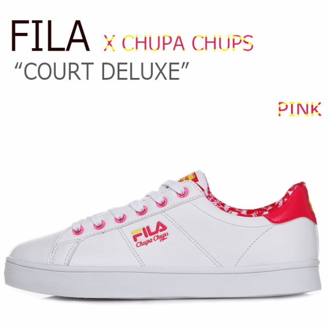 フィラ スニーカー Fila レディース Court Deluxe X コートデラックス チュッパチャップス Pink ピンク Fs1sia1250x シューズの通販はau Pay マーケット Nuna