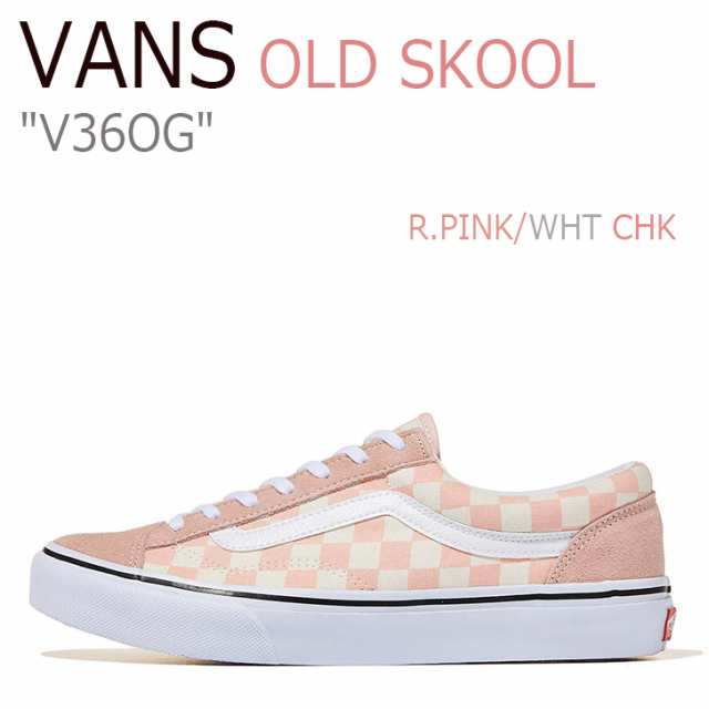 バンズ オールドスクール スニーカー Vans メンズ レディース Old Skool Og オールドスクールog ピンク チェック V36og シューズの通販はau Pay マーケット Nuna