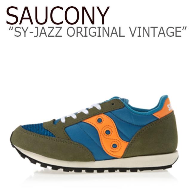 サッカニー スニーカー Saucony キッズ Sy Jazz Original Vintage ジャズ オリジナル ヴィンテージ 子供用 オリーブ Sc シューズの通販はau Pay マーケット Nuna