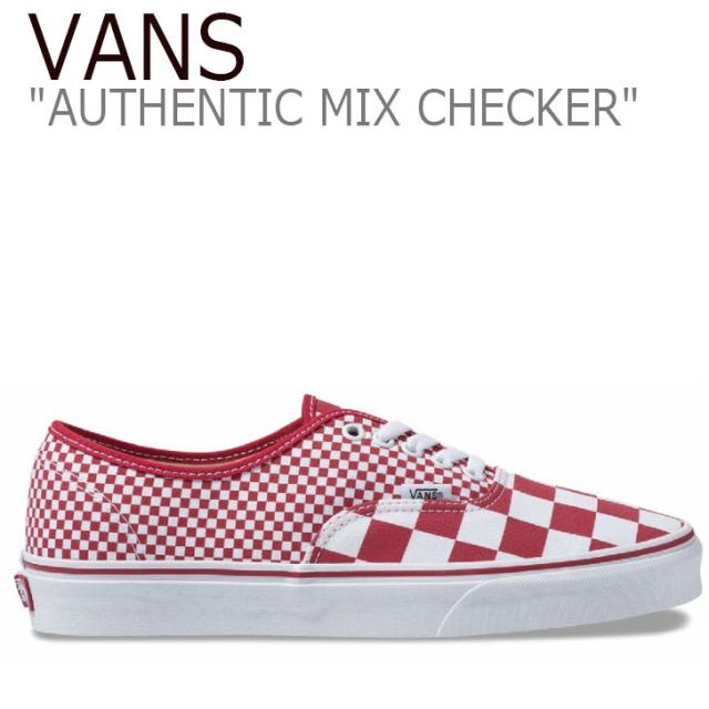 vans mix checker authentic