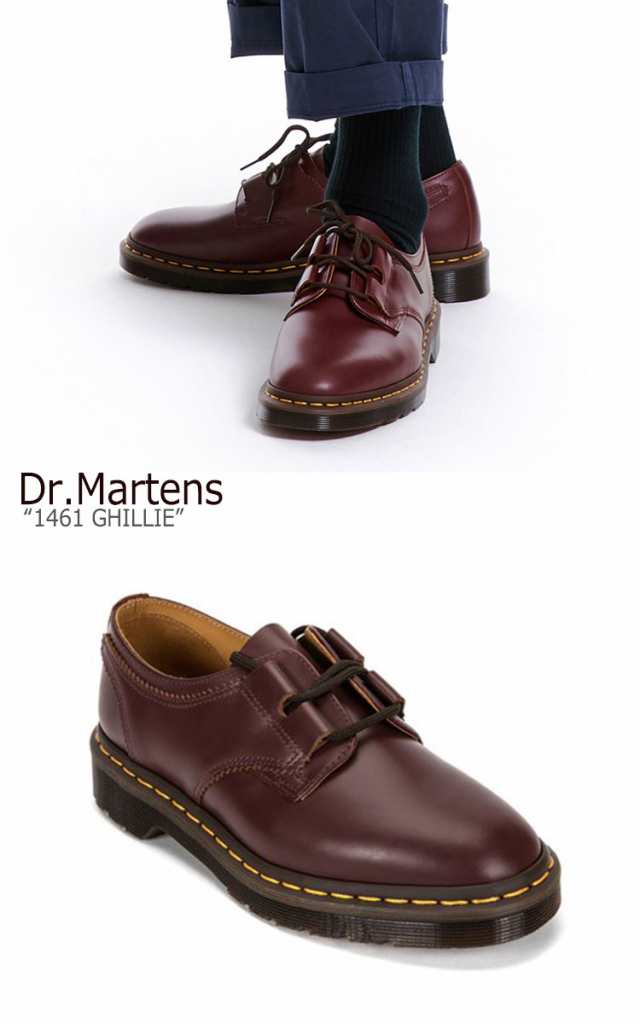 ドクターマーチン 3ホール Dr Martens メンズ レディース 1461 Ghillie ギリー Oxblood オックスブラッド シューズの通販はau Pay マーケット Nuna