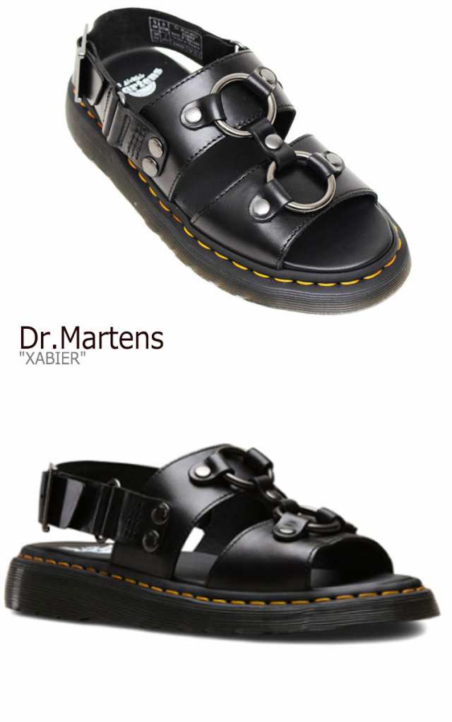 ドクターマーチン サンダル Dr Martens メンズ レディース Xabier ザビエル Black ブラック シューズの通販はau Pay マーケット Nuna