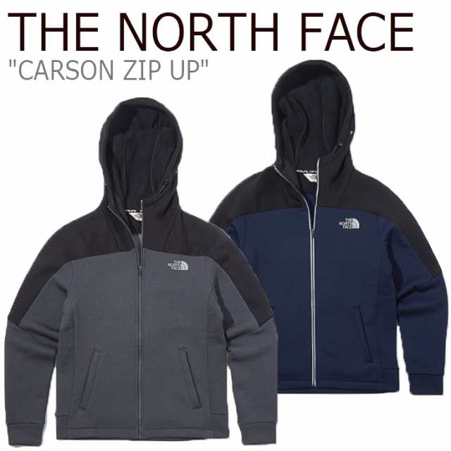 ノースフェイス パーカ The North Face メンズ Carson Zip Up カーソン ジップアップ Grey グレー Navy ネイビー Nj5jk52j K ウェアの通販はau Pay マーケット Nuna