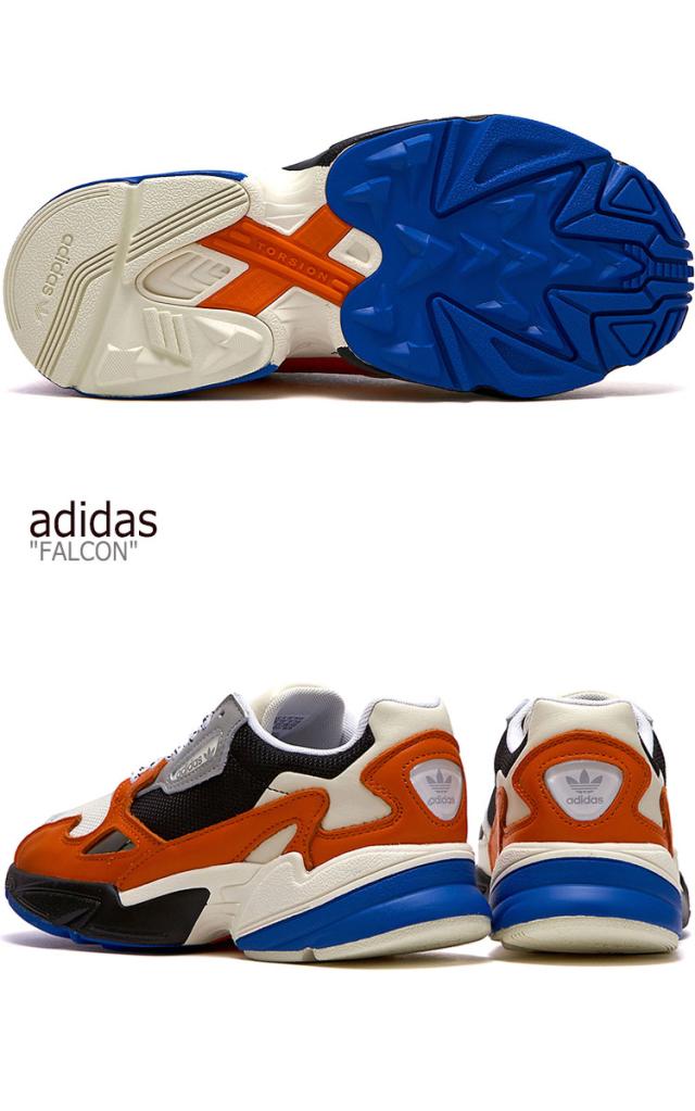 adidas falcon orange