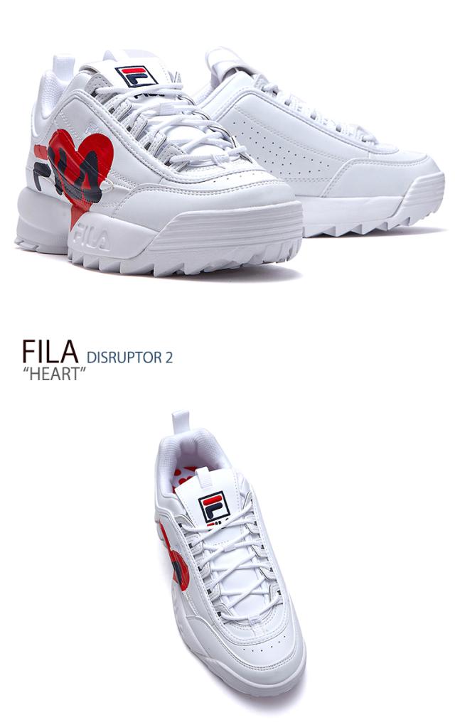 フィラ ディスラプター スニーカー Fila Disruptor 2 Heart ディスラプター2 ハート White ホワイト Flflas1x04 シューズの通販はau Pay マーケット Nuna