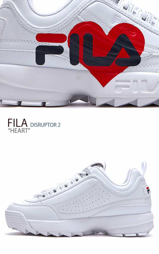 フィラ ディスラプター スニーカー Fila Disruptor 2 Heart ディスラプター2 ハート White ホワイト Flflas1x04 シューズの通販はau Pay マーケット Nuna