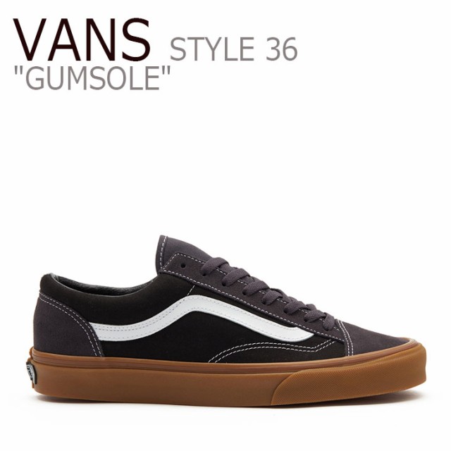 バンズ スタイル36 スニーカー Vans メンズ レディース Style 36 Gumsole スタイル 36 ガムソール チャコール Vn0a3dz3tbi1 シューズの通販はau Wowma Nuna