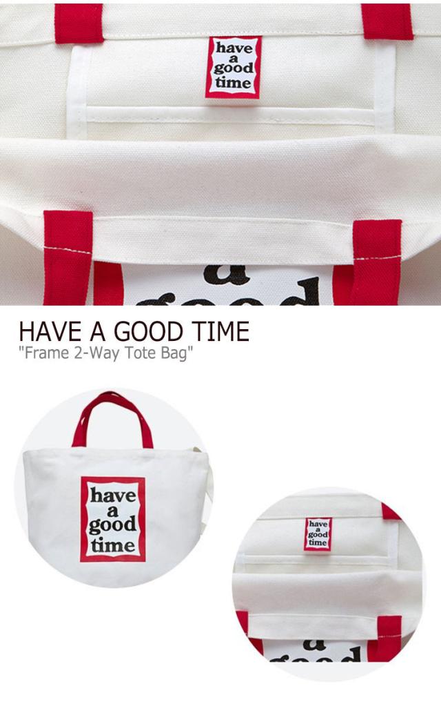 ハブアグットタイム クロスバッグ Have A Good Time Frame 2 Way Tote Bag フレーム 2ウェイ トートバッグ 全2色 Flgdaa1b11 2 バッグの通販はau Pay マーケット Nuna