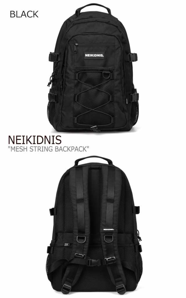 即納/国内配送 ネイキドニス リュック NEIKIDNIS 正規販売店 MESH STRING BACKPACK メッシュ ストリング バックパック  NBP005 バッグ｜au PAY マーケット