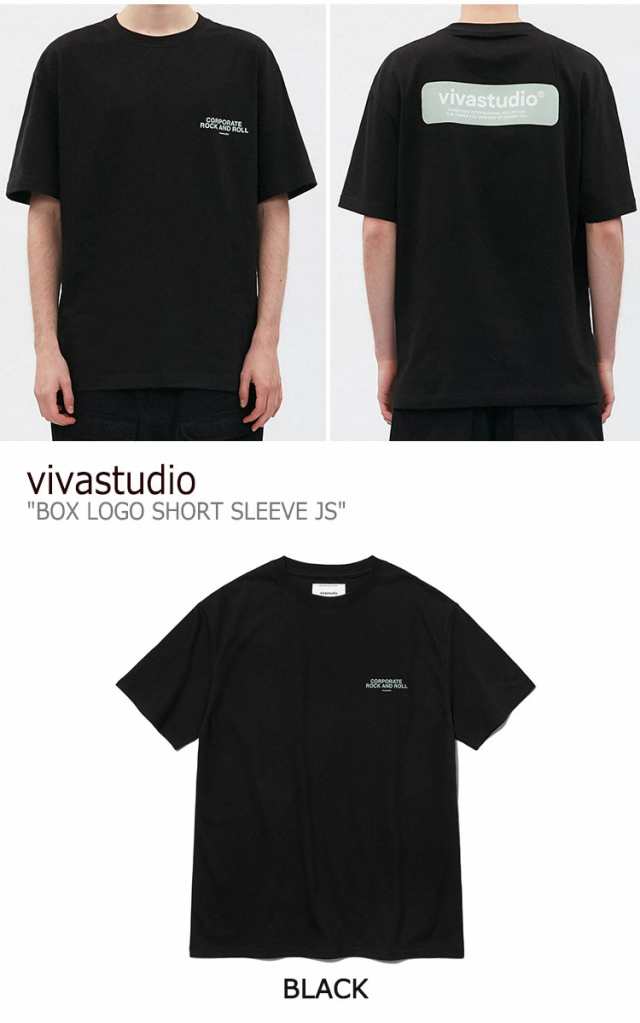 ビバスタジオ Tシャツ vivastudio メンズ レディース BOX LOGO SHORT