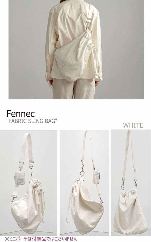 フェネック クロスバッグ Fennec FABRIC SLING BAG ファブリック