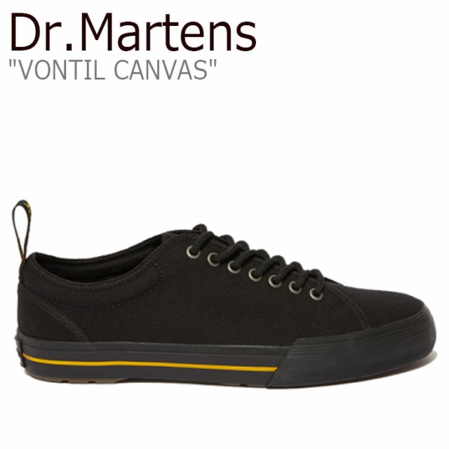 ドクターマーチン スニーカー Dr Martens メンズ Vontil Canvas キャンバス Black ブラック シューズの通販はau Pay マーケット Nuna
