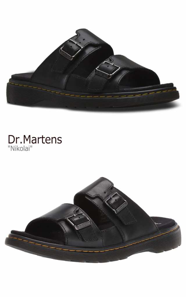 ドクターマーチン サンダル Dr.Martens メンズ レディース NIKOLAI ニコライ BLACK ブラック 24413001 シューズ｜au  PAY マーケット