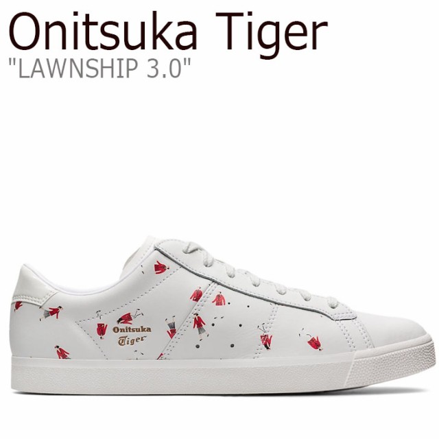 オニツカタイガー スニーカー Onitsuka Tiger レディース LAWNSHIP 3.0 ローンシップ 3.0 COOL MIST  クールミスト 1183A728-100 シューズ｜au PAY マーケット