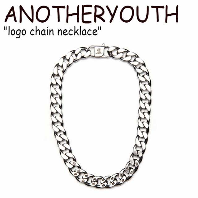 アナザーユース ネックレス ANOTHERYOUTH logo chain necklace ロゴ