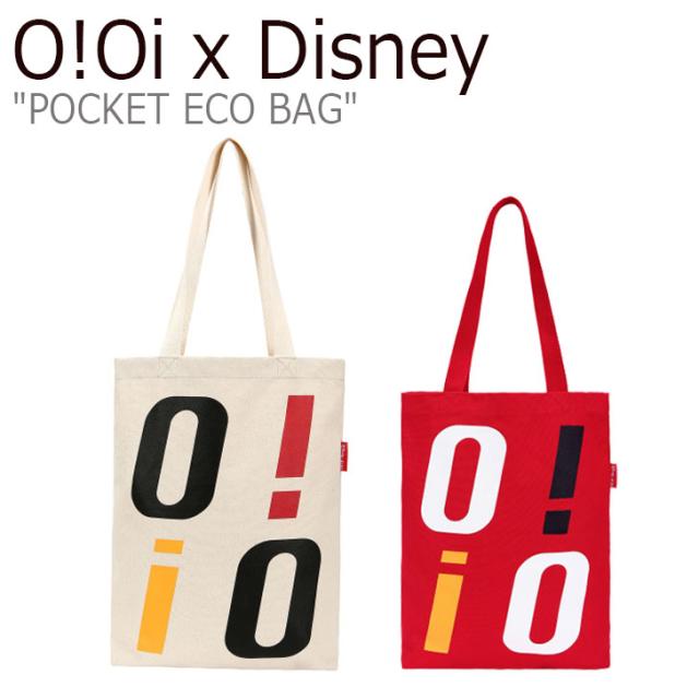 オアイオアイ トートバッグ 5252 By O Oi Pocket Eco Bag ポケット エコ バッグ Ivory アイボリー Red レッド Dyxoi 34 35 バッグの通販はau Pay マーケット Nuna