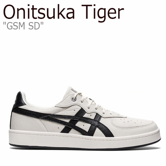 オニツカタイガー スニーカー Onitsuka Tiger Gsm Sd ジーエスエム エスディー Cream クリーム Black 11a803 101 シューズの通販はau Pay マーケット Nuna