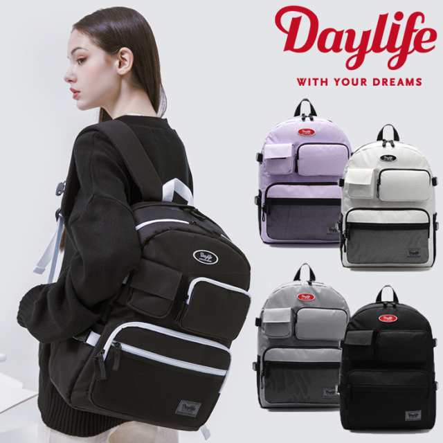 国内配送/正規販売店 デイライフ リュック Daylife MULTI POCKET BACKPACK マルチ ポケット バックパック 通学 通勤  2455355 バッグ SZR｜au PAY マーケット