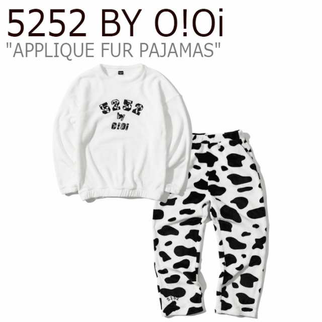 オアイオアイ ルームウェア 5252 By O Oi Applique Fur Pajamas アプリケー ファー パジャマ White ホワイト hd 04 ウェアの通販はau Pay マーケット Nuna