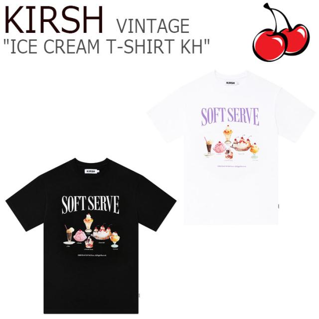 キルシー Tシャツ メンズ レディース Kirsh Vintage Ice Cream T Shirt Kh ヴィンテージ アイス クリーム ｔシャツ Fkpmcta526m ウェアの通販はau Pay マーケット Nuna