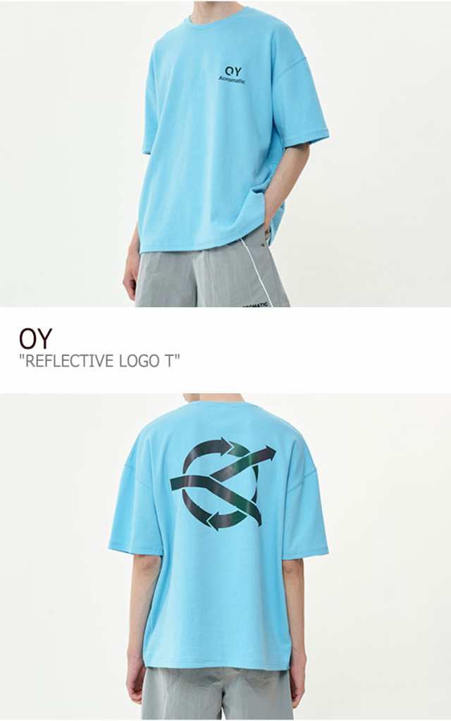 オーワイ Ｔシャツ OY REFLECTIVE LOGO T リフレクティブ ロゴ 半袖T