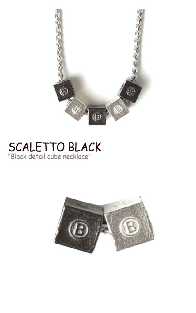 スカーレットブラック ネックレス SCALETTO BLACK Black detail