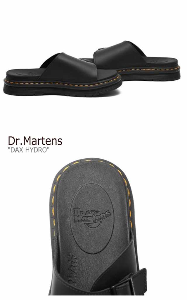 Dr Martens Dax Sandals - Black Hydro