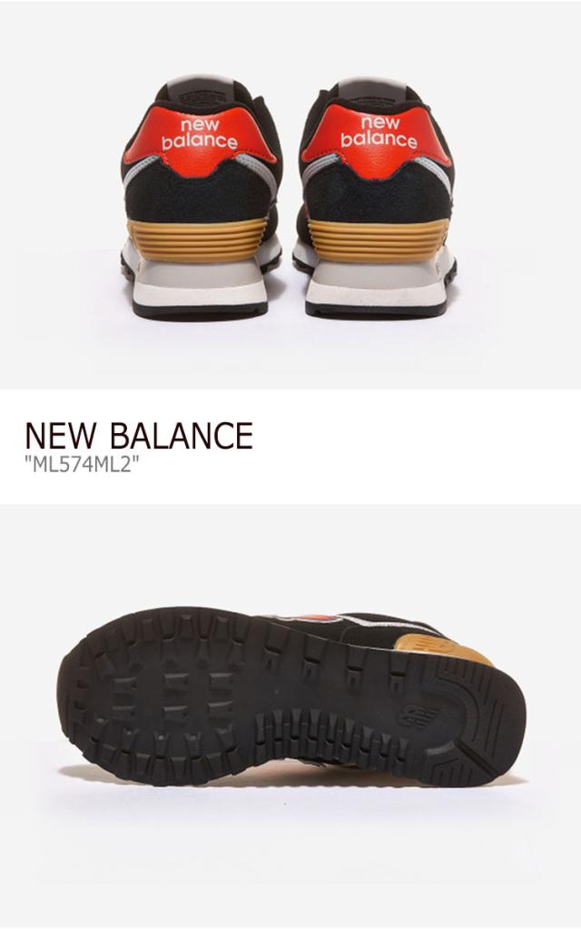 ニューバランス スニーカー New Balance メンズ レディース ML 574 ML2 BLACK ブラック ML574ML2 シューズ  の通販はau PAY マーケット - nuna