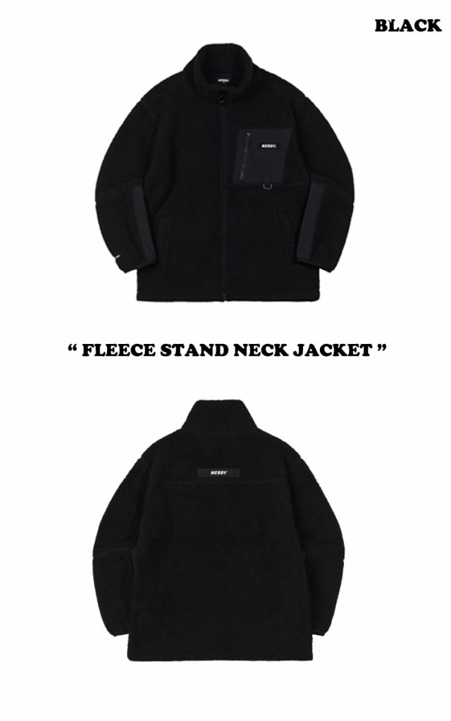 ノルディ アウター NERDY FLEECE STAND NECK JACKET 全4色