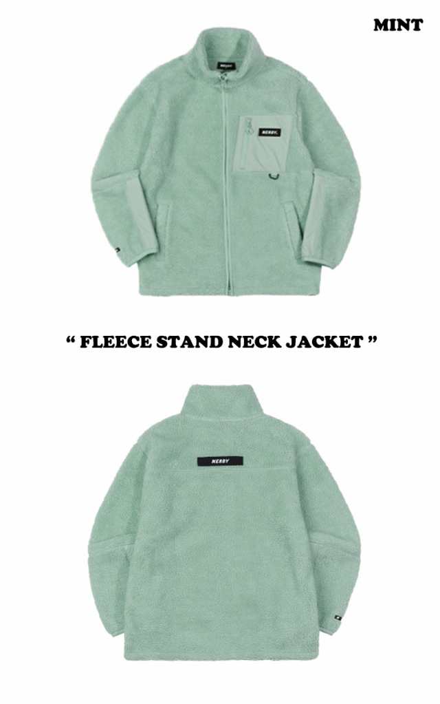 ノルディ アウター NERDY FLEECE STAND NECK JACKET 全4色