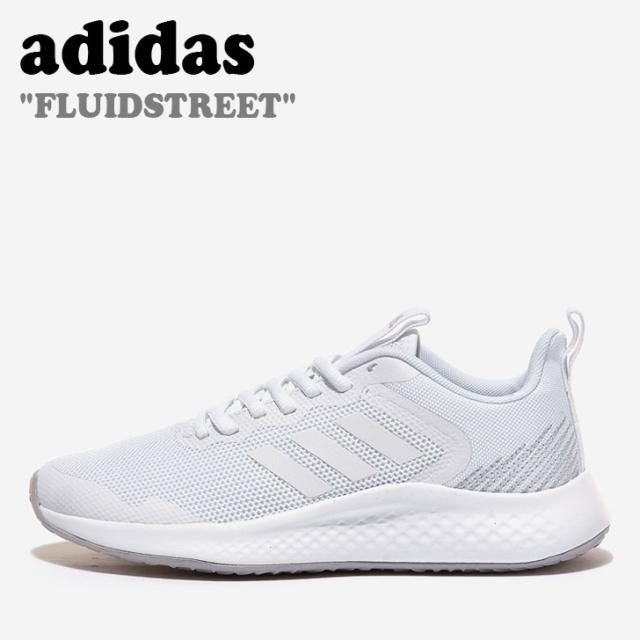 アディダス スニーカー adidas FLUIDSTREET フルイッドストリート WHITE ホワイト FY8477 シューズの通販はau PAY  マーケット - nuna