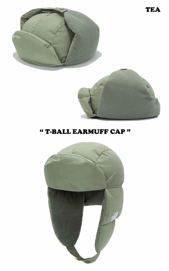 ノースフェイス キャップ THE NORTH FACE T-BALL EARMUFF CAP ティー