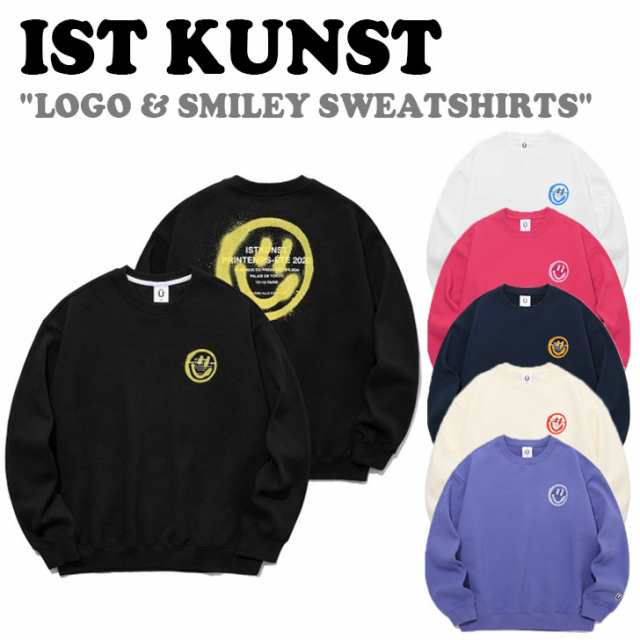 イスト クンスト トレーナー IST KUNST LOGO & SMILEY SWEATSHIRTS