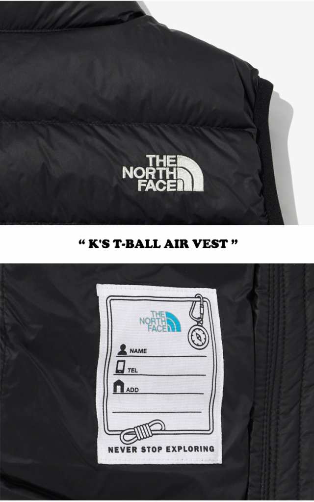 ノースフェイス ベスト THE NORTH FACE K'S T-BALL AIR VEST キッズ