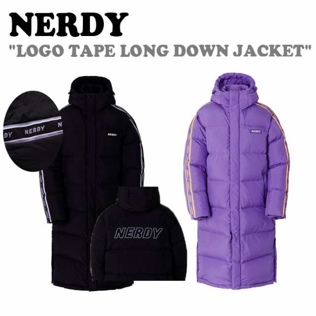 ノルディ アウター NERDY LOGO TAPE LONG DOWN JACKET ロゴ テープ ロング ダウン ジャケット 全2色 PNEW21DJ0901/17 ノルディー ウェアの通販は 39,244円