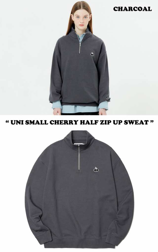 キルシー トレーナー KIRSH 正規販売店 UNI SMALL CHERRY HALF ZIPUP