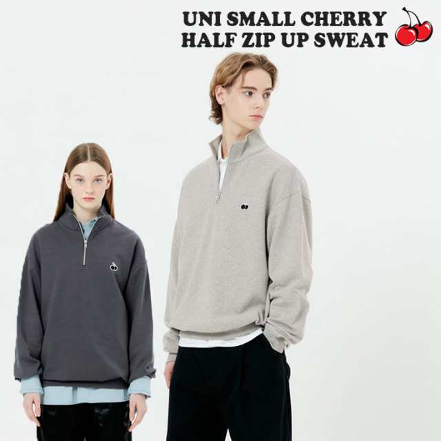 キルシー トレーナー KIRSH 正規販売店 UNI SMALL CHERRY HALF ZIPUP