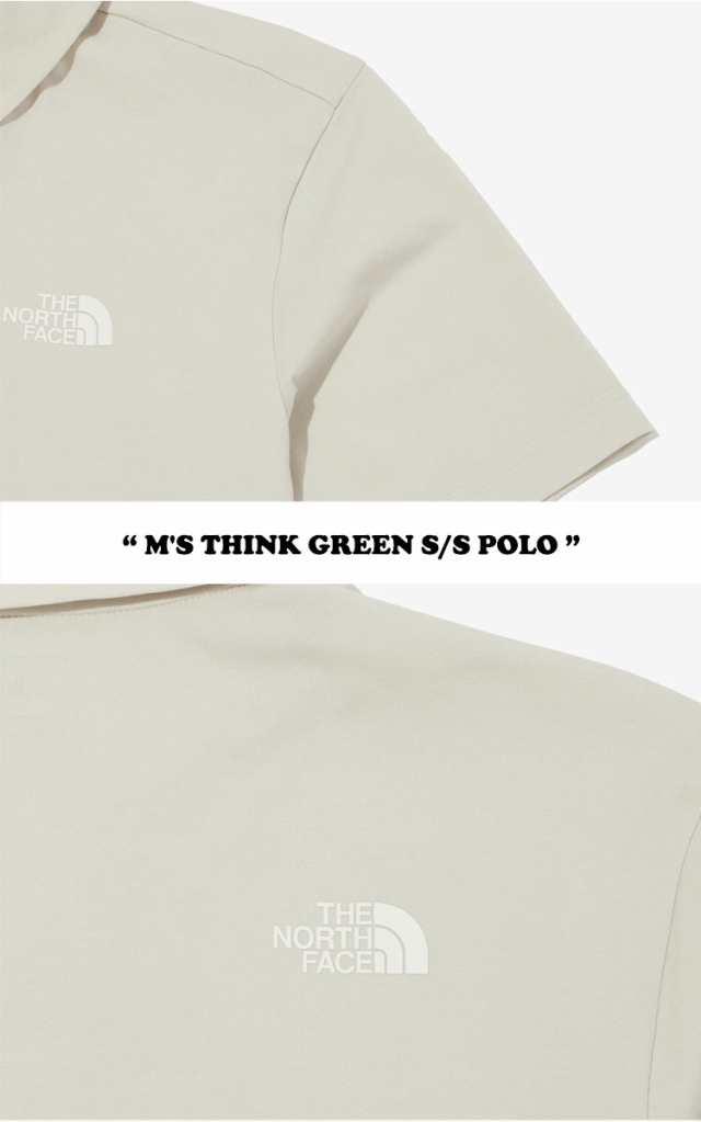 ノースフェイス ポロシャツ THE NORTH FACE M'S THINK GREEN S/S POLO