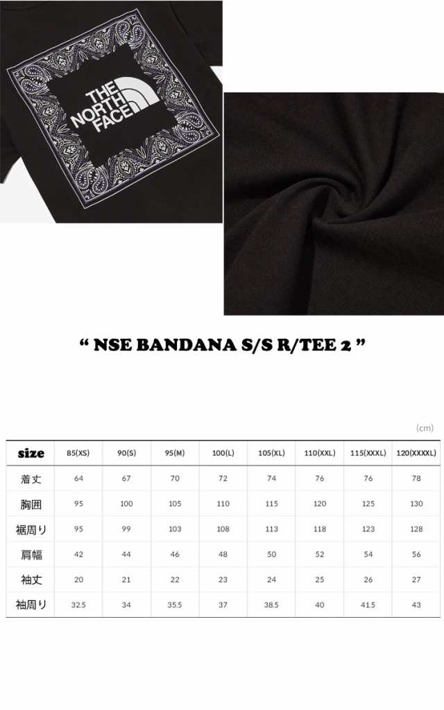 ノースフェイス 半袖Ｔシャツ THE NORTH FACE NSE BANDANA S/S R/TEE 2