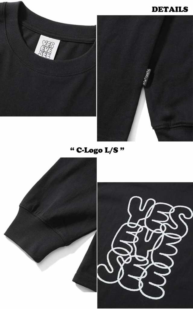 人気　YESEYESEE C-LOGO Long sleeve ロンT