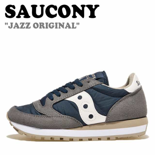 サッカニー スニーカー SAUCONY JAZZ ORIGINAL ジャズオリジナル DARK GREY ダークグレー NAVY ネイビー S2044-641 シューズの通販は