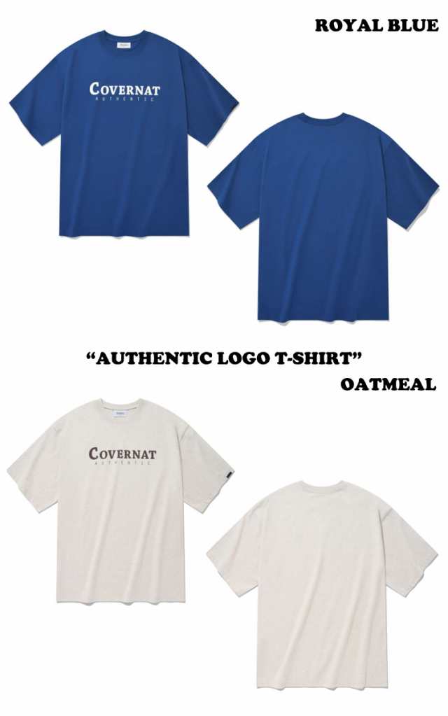 カバーナット 半袖 Tシャツ COVERNAT AUTHENTIC LOGO T-SHIRT