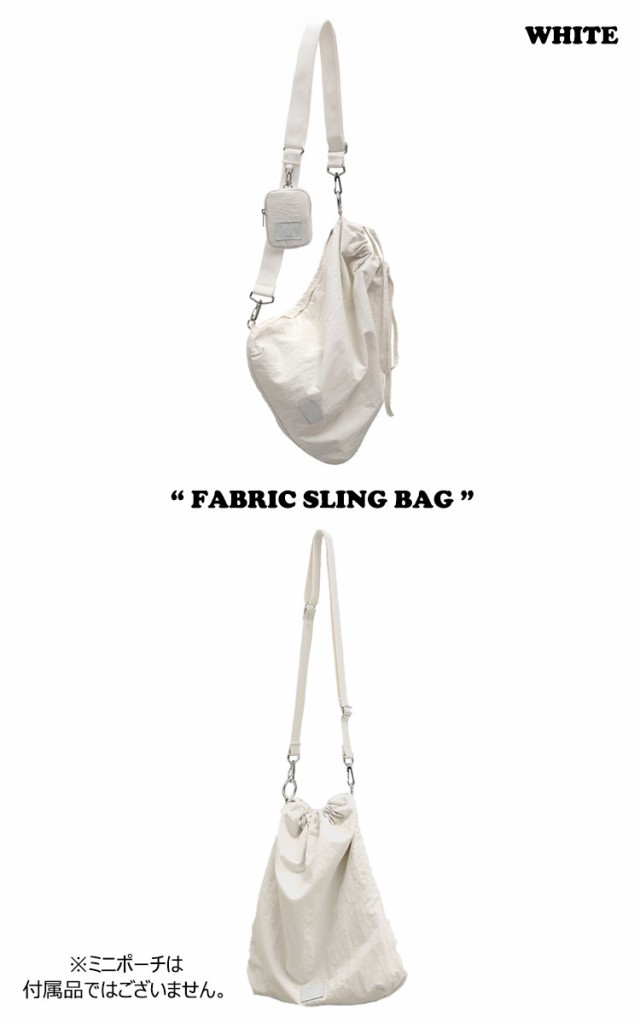 フェネック クロスバッグ Fennec FABRIC SLING BAG ファブリック スリング バッグ 全4色 FK1SB04FBF  FJ1SB02WHF/BKF バッグ｜au PAY マーケット