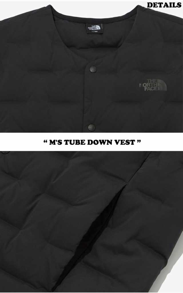 ノースフェイス ダウン ベスト THE NORTH FACE M'S TUBE DOWN VEST メンズチューブ ダウンベスト BLACK  DARK_NAVY NV1DN72A/B ウェア｜au PAY マーケット