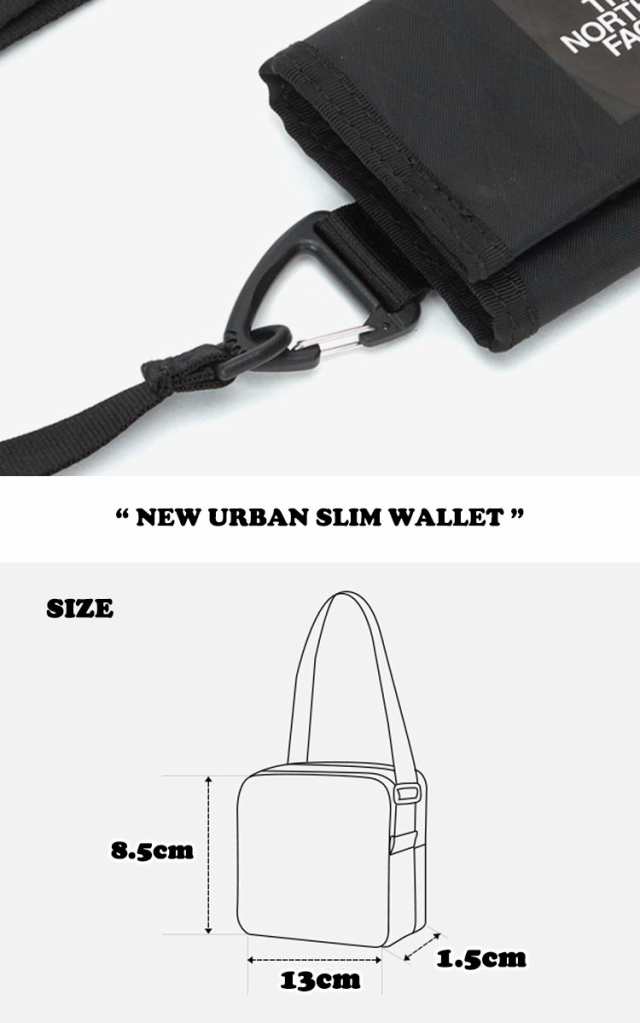 ノースフェイス 財布 THE NORTH FACE NEW URBAN SLIM WALLET