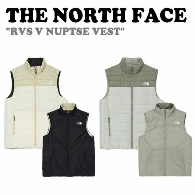 ノースフェイス 中綿ベスト THE NORTH FACE RVS V NUPTSE VEST リバーシブル V ヌプシ ベスト 全2色  NV3NN00A/B ウェア ｜au PAY マーケット