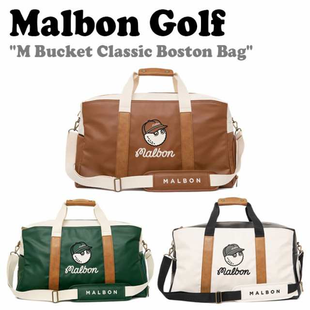 マルボン ゴルフ ボストンバック MALBON GOLF メンズ M BUCKET CLASSIC