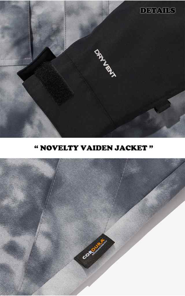 【韓国限定】NOVELTY VAIDEN JACKET グレー NJ2HP02J季節感春秋冬