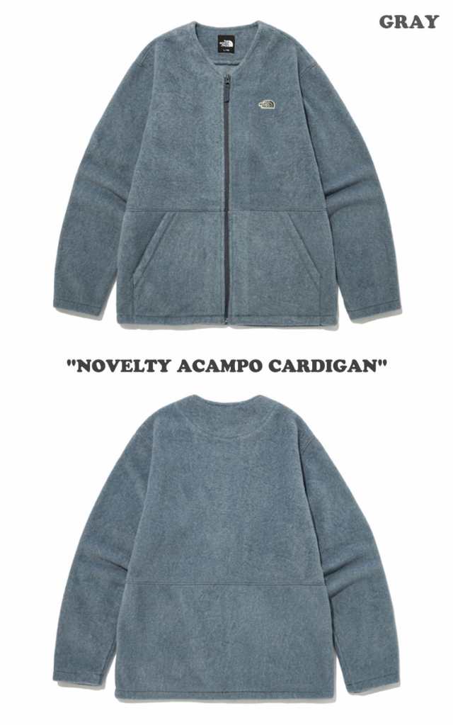 NORTH FACENOVELTY ACAMPO カーディガン グレー M-